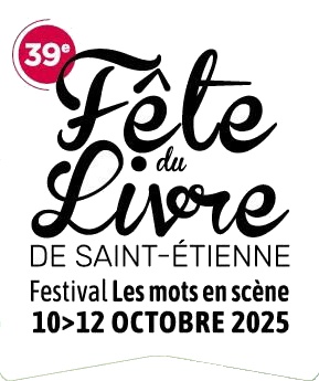 Le logo de la Fête du livre 2025